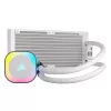 Cooler de CPU CORSAIR – iCUE Link H100i RGB cooler líquido AiO – branco