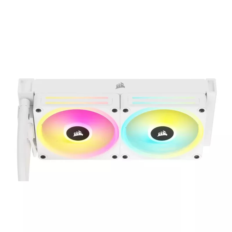 Cooler de CPU CORSAIR – iCUE Link H100i RGB cooler líquido AiO – branco