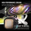 Cooler de CPU CORSAIR – iCUE Link H100i RGB cooler líquido AiO – branco