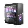 Caixa de computador gaming MSI MPG SEKIRA 500X Full Tower 'preta, 3x ventoinhas ARGB de 200mm + 1x 200mm + 1x120mm ARGB, Mystic Light Sync, hub ARGB de 8 canais, USB Type-C, painéis de vidro temperado, E-ATX, ATX, mATX, mini-ITX'