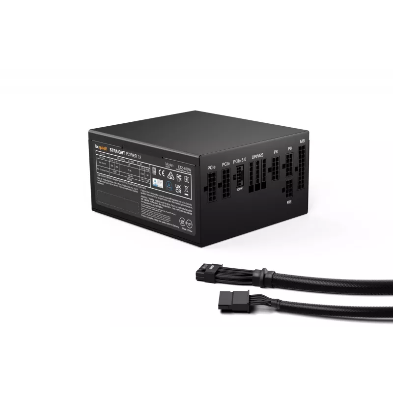 Fonte de alimentação be quiet! BN337 850 W 20+4 pin ATX ATX preta