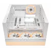 Caixa de PC be quiet! Light Base 900 FX, Full Tower, E-ATX / XL-ATX, vidro temperado, 4 ventoinhas de 140 mm, cooler de CPU de 190 mm, branca