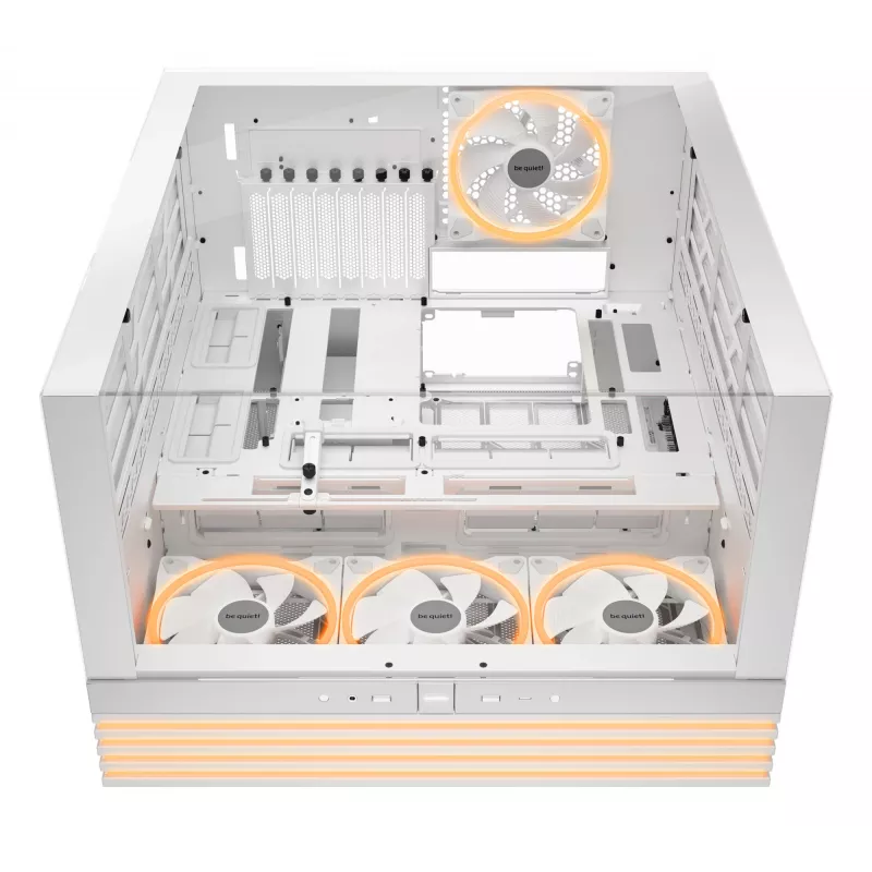Caixa de PC be quiet! Light Base 900 FX, Full Tower, E-ATX / XL-ATX, vidro temperado, 4 ventoinhas de 140 mm, cooler de CPU de 190 mm, branca