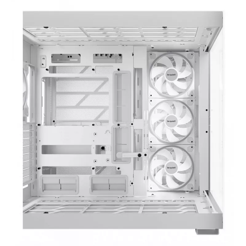 Caixa de PC be quiet! Light Base 900 FX, Full Tower, E-ATX / XL-ATX, vidro temperado, 4 ventoinhas de 140 mm, cooler de CPU de 190 mm, branca
