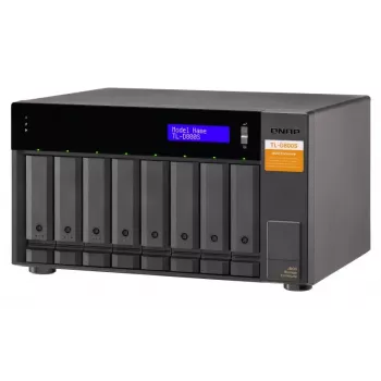 QNAP TL-D800S - Conjunto de discos - 8 baías (SATA-600) - SATA 6Gb/s (externo) (TL-D800S)
