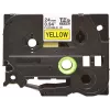 Fita de etiquetas Brother TZE-FX651 preto sobre amarelo TZ