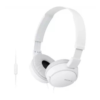 Sony MDR-ZX110AP headset com fios de arcoheadband chamadas/música branco
