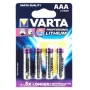 Pilha descartável VARTA Ultra Lithium AAA 1,5 V 4 unid.