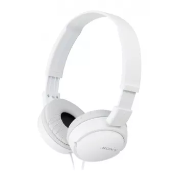 Sony MDR-ZX110, com fios, 12 - 22000 Hz, música, 120 g, auscultadores, branco