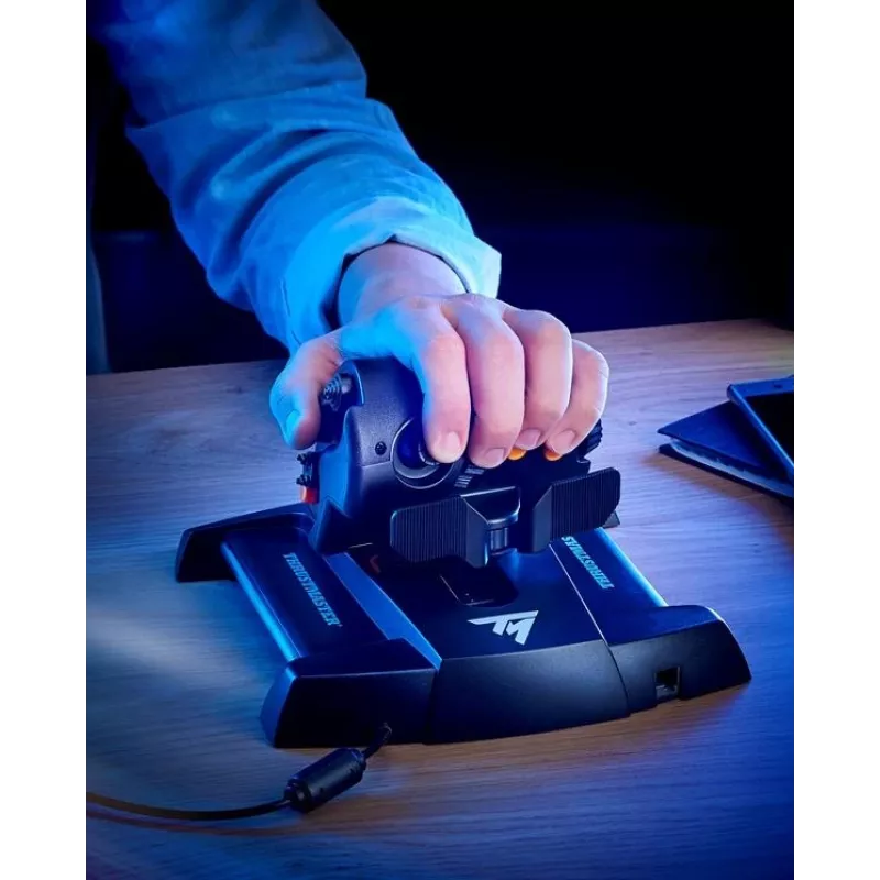 Thrustmaster TWCS Throttle Preto USB Joystick Analógico PC