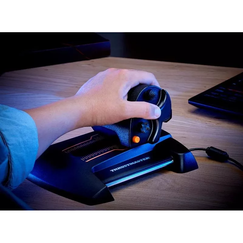 Thrustmaster TWCS Throttle Preto USB Joystick Analógico PC