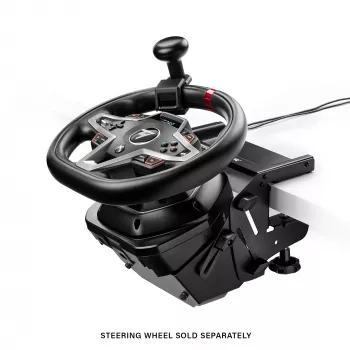 Thrustmaster SimTask Steering Kit, suporte para volante de corrida e botão de direção rotativo para simulações de veículos pesados, compatível com volantes T128 e T248