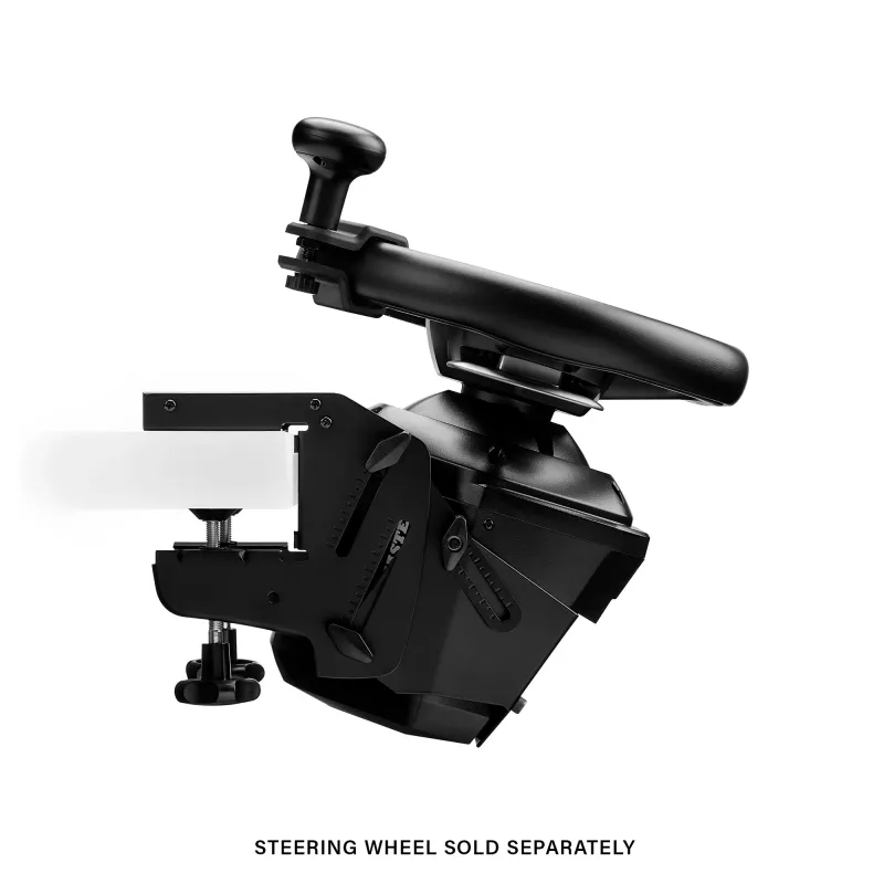 Thrustmaster SimTask Steering Kit, suporte para volante de corrida e botão de direção rotativo para simulações de veículos pesados, compatível com volantes T128 e T248