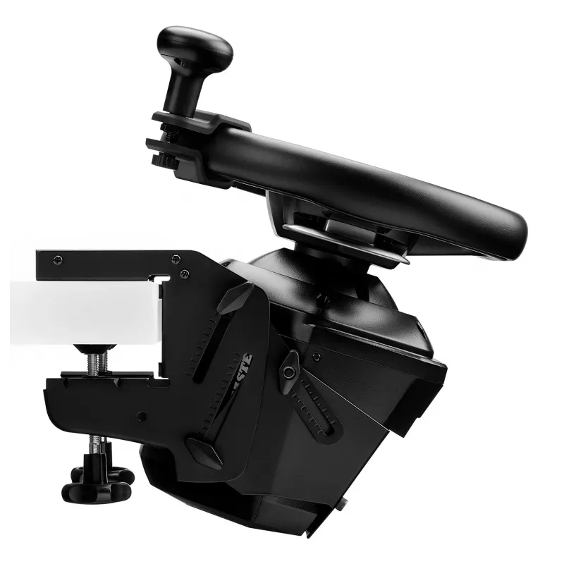 Thrustmaster SimTask Steering Kit, suporte para volante de corrida e botão de direção rotativo para simulações de veículos pesados, compatível com volantes T128 e T248