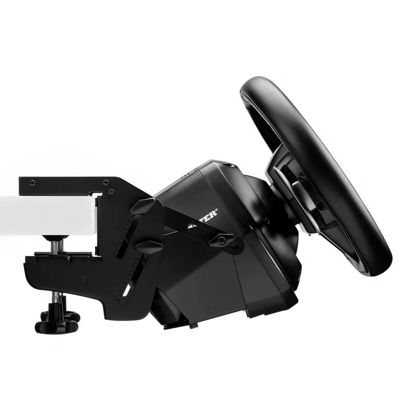 Thrustmaster SimTask Steering Kit, suporte para volante de corrida e botão de direção rotativo para simulações de veículos pesados, compatível com volantes T128 e T248