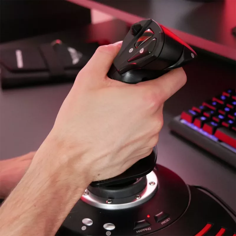 Thrustmaster T.Flight Hotas X Preto USB Flight Sim PC