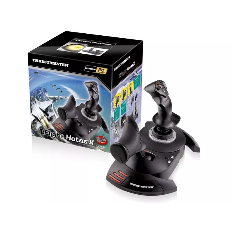 Thrustmaster T.Flight Hotas X Preto USB Flight Sim PC