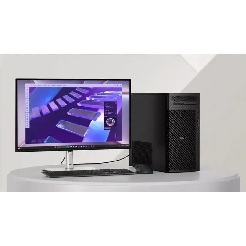 Desktop PC Dell Pro Max FCT2250 T2 – Intel Core Ultra 7 265, 32 GB DDR5, 1 TB SSD, NVIDIA RTX 2000 Ada, Windows 11 Pro, Torre, Preto