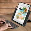LOGITECH Flip Folio Grafite – iPad Pro 13 polegadas (M4) iPad Air 13 polegadas (M2 & M3) – Qwertz Alemão