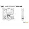 Ventoinha para caixa be quiet! Light Wings LX 120 mm PWM Reverse White 12 cm 1 unid.