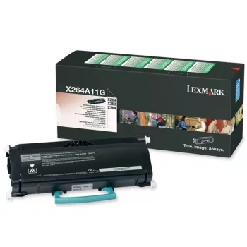 Cartucho de toner LEXMARK - programa de devolução - 3,5K Para X264/ X363/ X364 (0x264a11g)