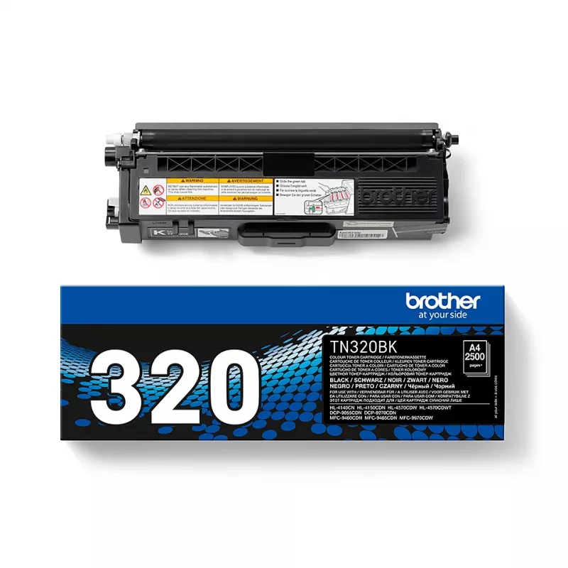 Cartucho de toner Brother TN-320BK 1 unid. Original Preto