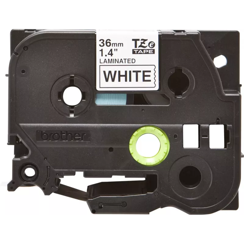 Fita de etiquetagem Brother TZE-261 Preto sobre Branco TZ