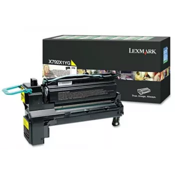LEXMARK Toner - X792 - High Yield Return Programme Extra - 20k páginas - Amarelo