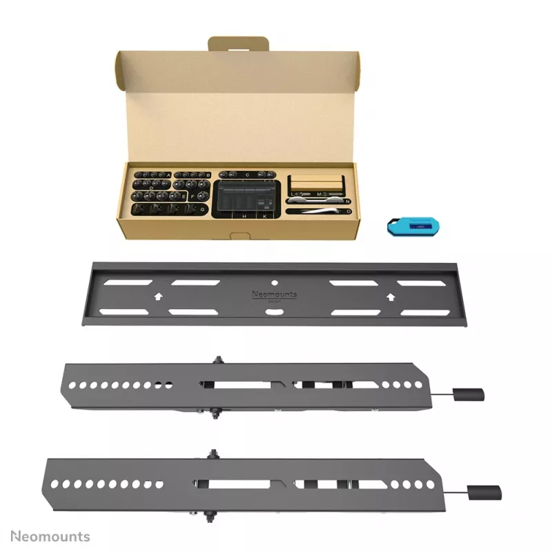 Suporte de parede para TV Neomounts WL35S-850BL14 Peso máx. 50 kg 32-75 polegadas