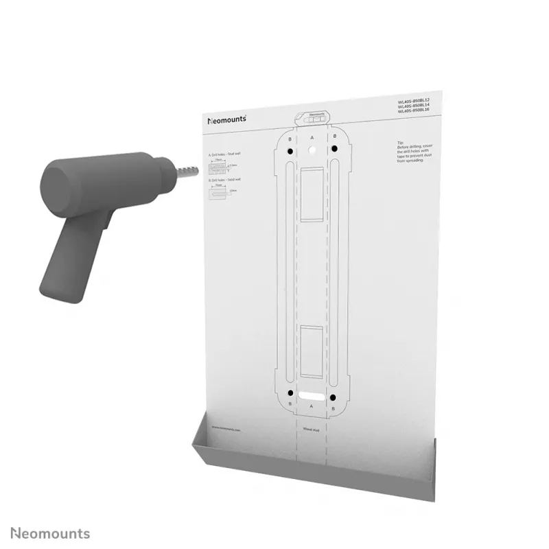 Neomounts WL40S-850BL12 suporte de parede para TV 32-55 polegadas - totalmente móvel - montagem rápida