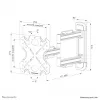 Neomounts WL40S-850BL12 suporte de parede para TV 32-55 polegadas - totalmente móvel - montagem rápida