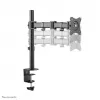Suporte de secretária para monitor Neomounts NM-D135BLACK de movimento total, grampo/passa-cabos, 10-27 polegadas, 8 kg, VESA 75x75/100x100, aço, preto
