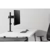 Suporte de secretária para monitor Neomounts NM-D135BLACK de movimento total, grampo/passa-cabos, 10-27 polegadas, 8 kg, VESA 75x75/100x100, aço, preto
