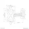 Neomounts WL40S-840BL12 suporte de parede para TV 32-55 polegadas - totalmente móvel - montagem rápida