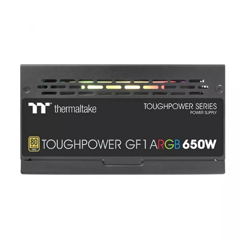 THERMALTAKE fonte de alimentação - Toughpower GF1 ARGB 650W Gold - TT Premium Edition