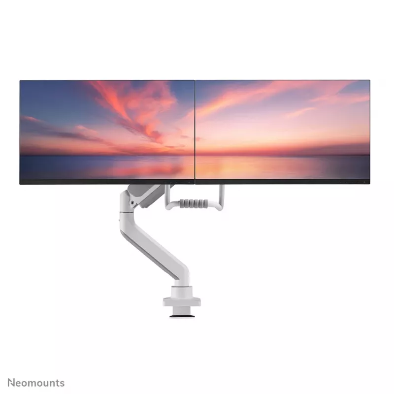 Neomounts DS75-450WH2 braço para monitor 17-32 polegadas - mola a gás - Topfix - bloqueio a 180°