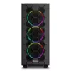 Caixa de PC Sharkoon RGB HEX Desktop Preta
