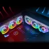 Ventoinha Thermaltake SWAFAN EX12 12 cm branca 3 unid. 500-2000 rpm