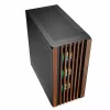 Caixa de PC Sharkoon REBEL C70M RGB Full Tower preta, madeira