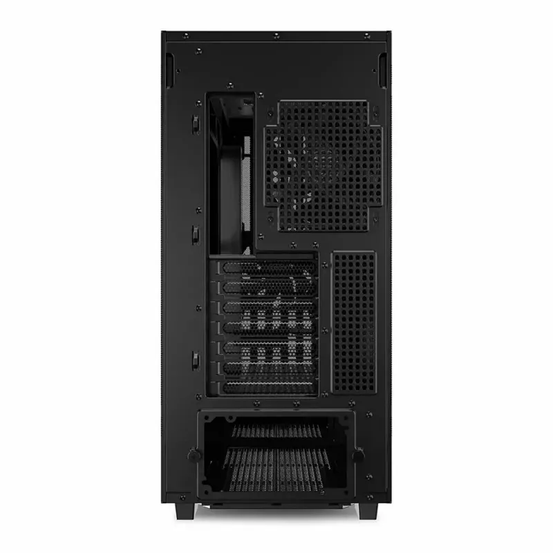 Caixa de PC Sharkoon REBEL C70M RGB Full Tower preta, madeira