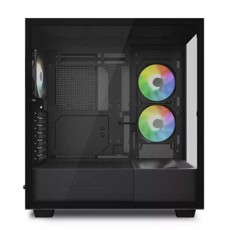 Caixa de PC Sharkoon Rebel C60 Midi-Tower preta