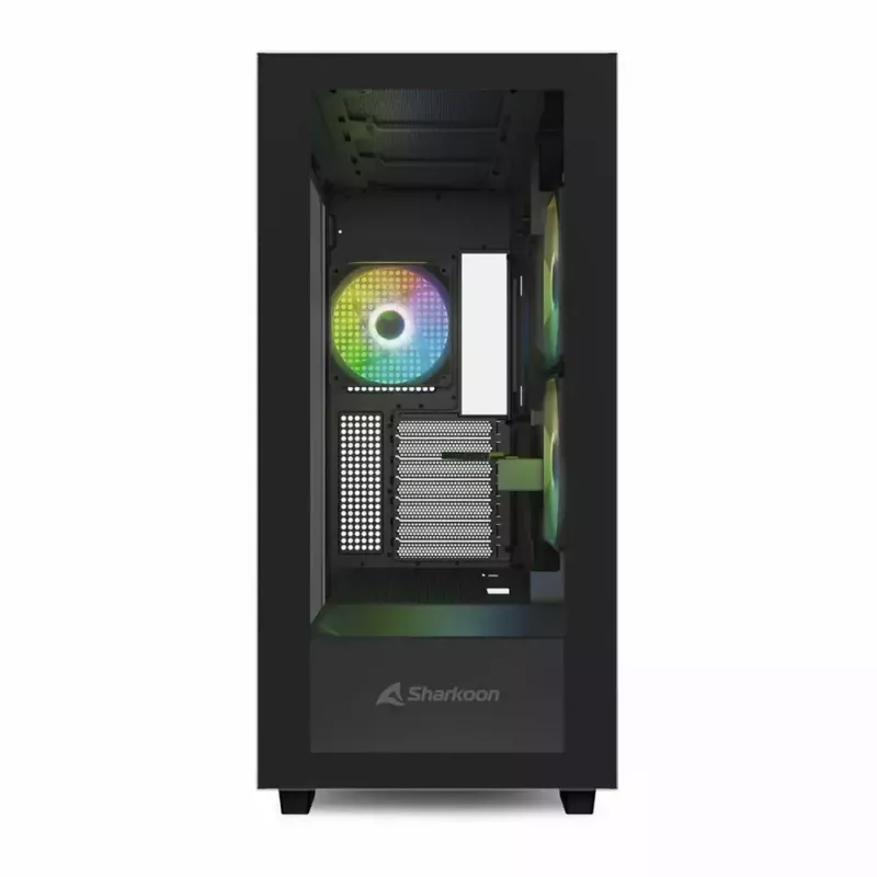 Caixa de PC Sharkoon Rebel C60 Midi-Tower preta
