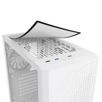 Caixa de PC Sharkoon VS9 RGB Midi Tower branca