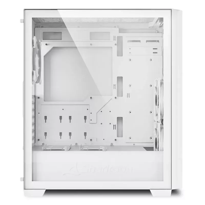 Caixa de PC Sharkoon VS9 RGB Midi Tower branca