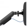 Braço de monitor Neomounts DS65S-950BL2 24-34 polegadas - mola a gás - Topfix - ajustável em várias posições - bloqueio a 180°