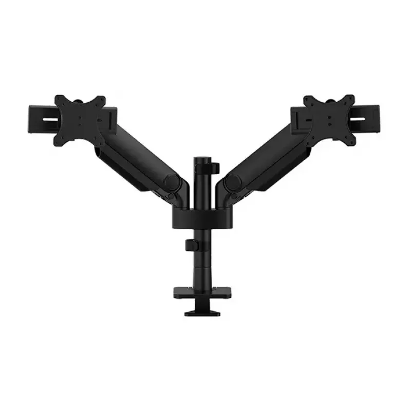 Braço de monitor Neomounts DS65S-950BL2 24-34 polegadas - mola a gás - Topfix - ajustável em várias posições - bloqueio a 180°
