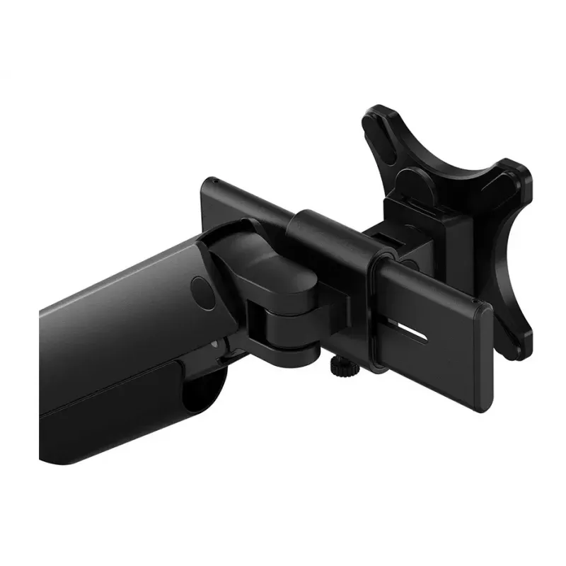 Braço de monitor Neomounts DS65S-950BL2 24-34 polegadas - mola a gás - Topfix - ajustável em várias posições - bloqueio a 180°