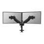 Braço de monitor Neomounts DS65S-950BL2 24-34 polegadas - mola a gás - Topfix - ajustável em várias posições - bloqueio a 180°