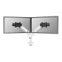 Braço de monitor Neomounts DS65S-950WH2 24-34 polegadas - mola a gás - Topfix - ajustável em várias posições - bloqueio a 180°