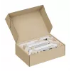 Braço de monitor Neomounts DS65S-950WH2 24-34 polegadas - mola a gás - Topfix - ajustável em várias posições - bloqueio a 180°